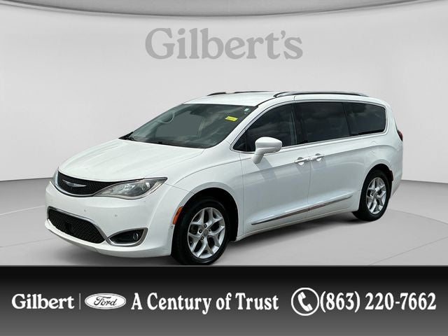 2017 Chrysler Pacifica Touring-L Plus in Bright White Clearcoat — front three-quarter view