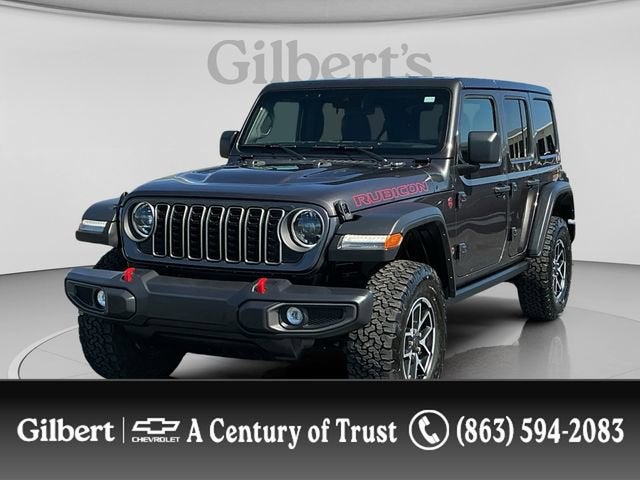 2025 Jeep Wrangler Rubicon in Other — front three-quarter view