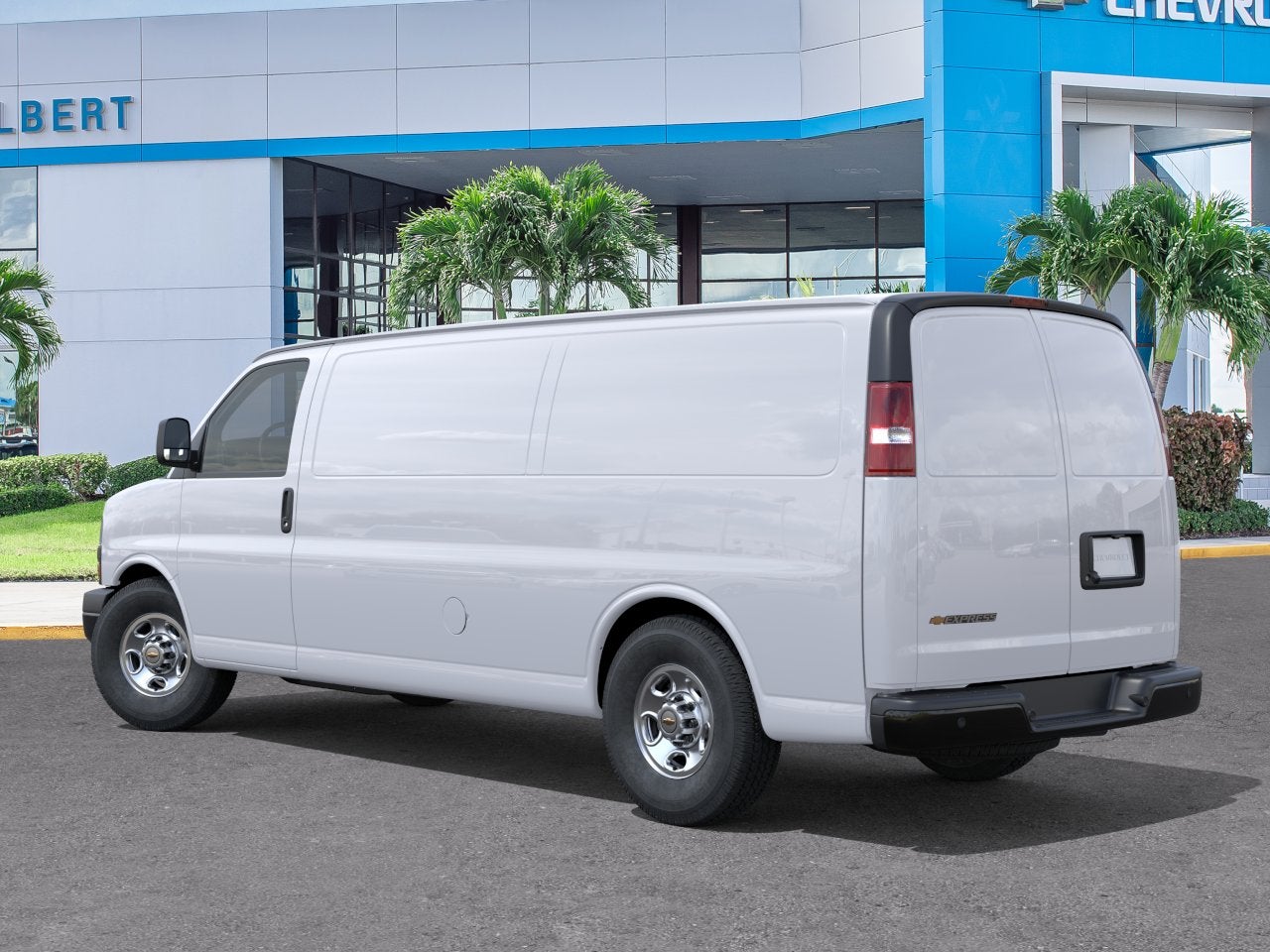 2026 Chevrolet Express Cargo — rear three-quarter view