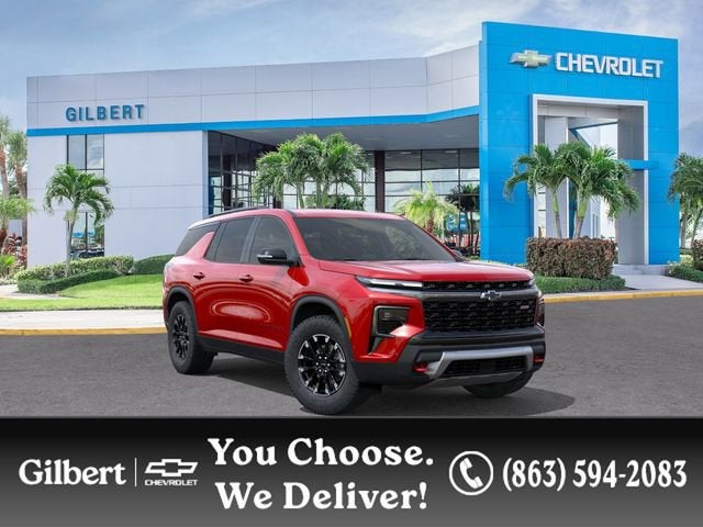 2026 Chevrolet Traverse Z71 in Radiant Red Tintcoat — front three-quarter view