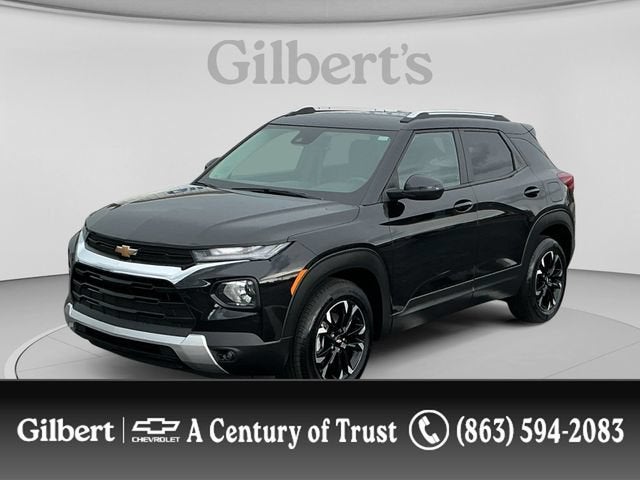 2023 Chevrolet Trailblazer LT in Mosaic Black Metallic — front three-quarter view